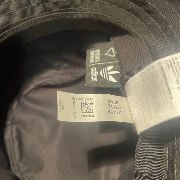 Authentic Adidas x Prada 2021 Unisex Nylon Trendy Black and White Bucket Hat 0S - Picture 6 of 16